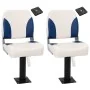 Asientos de barco 2 uds con pedestal giratorio 360° by , Boats - Ref: Foro24-3294961, Price: 193,30 €, Discount: %