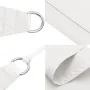 Toldo de vela triangular tela Oxford blanco 5x7x7 m von , Sonnenschirme - Ref: Foro24-135292, Preis: 42,31 €, Rabatt: %