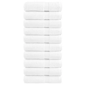 Toallas de ducha SOLUND 10 unidades blanco 70x140