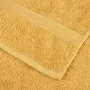 Toallas SOLUND 4 unidades dorado 30x30 cm 600 gsm | Foro24.es | Tu tienda online para hogar, jardín y más Foro24.es