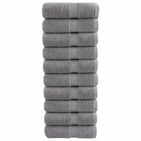 Toallas de invitados SOLUND 10 uds gris 30x50 cm 600 gsm by , Towels - Ref: Foro24-137304, Price: 26,54 €, Discount: -5%%