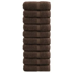 Toallas SOLUND 10 unidades marrón 30x30 cm 600 gsm von , Handtücher - Ref: Foro24-137229, Preis: 20,22 €, Rabatt: -5%%
