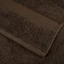 Toallas de mano SOLUND 4 unidades marrón 50x100 cm 600 gsm | Foro24.es | Tu tienda online para hogar, jardín y más Foro24.es