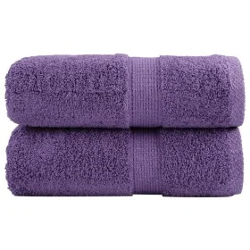 Toallas de invitados SOLUND 2 uds morado 30x50 cm 600 gsm von , Handtücher - Ref: Foro24-137350, Preis: 14,06 €, Rabatt: -5%%