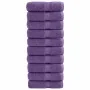 Toallas de invitados SOLUND 10 uds morado 30x50 cm 600 gsm | Foro24.es | Tu tienda online para hogar, jardín y más Foro24.es