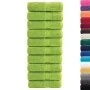 Toallas de invitados SOLUND 10 uds verde manzana 30x50cm 600gsm de , Toallas - Ref: Foro24-137496, Precio: 30,26 €, Descuento...