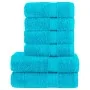 Juego de toallas premium SOLUND 6 unidades turquesa 600 gsm by , Towels - Ref: Foro24-137566, Price: 51,72 €, Discount: -5%%