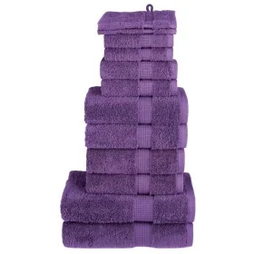 Juego de toallas premium SOLUND 12 unidades morado 600 gsm by , Towels - Ref: Foro24-137579, Price: 56,71 €, Discount: -5%%