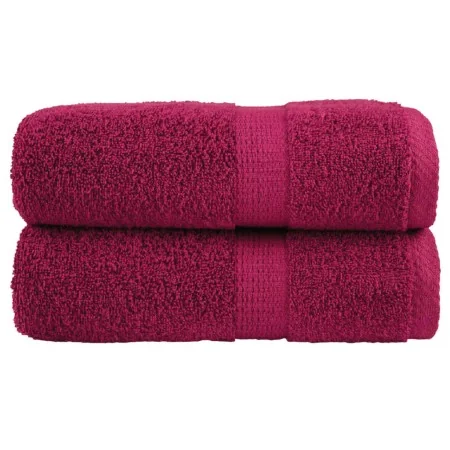 Toallas SOLUND 2 unidades burdeos 30x30 cm 600 gsm | Foro24.es | Tu tienda online para hogar, jardín y más Foro24.es
