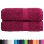 Toallas SOLUND 2 unidades burdeos 30x30 cm 600 gsm | Foro24.es | Tu tienda online para hogar, jardín y más Foro24.es
