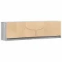 Mueble de TV con LED madera ingeniería gris Sonoma 180x34x50 cm by , TV Furniture - Ref: Foro24-3307917, Price: 161,15 €, Dis...