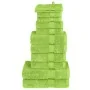 Juego de toallas premium SOLUND 12 unidades verde 600 gsm | Foro24.es | Tu tienda online para hogar, jardín y más Foro24.es