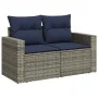 Juego Sofá Jardín 8 Piezas con Cojines Marrón Poli Ratán Acacia von , Gartensets - Ref: Foro24-3328013, Preis: 600,98 €, Raba...