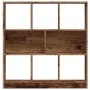 Estantería madera de ingeniería madera envejecida | Foro24.es | Tu tienda online para hogar, jardín y más Foro24.es