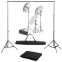 Kit de estudio fotografía con set de luces y fondo | Foro24.es | Tu tienda online para hogar, jardín y más Foro24.es