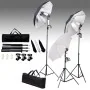 Kit de estudio fotografía con set de luces y fondo | Foro24.es | Tu tienda online para hogar, jardín y más Foro24.es