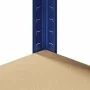 Estantería esquina 5 niveles madera contrachapada y acero azul by , Industrial shelving - Ref: Foro24-4016964, Price: 100,36 ...
