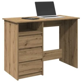 Escritorio de madera de ingeniería roble