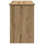 Escritorio de madera de ingeniería roble artesanal 102x50x75 cm by , Desks - Ref: Foro24-860471, Price: 109,98 €, Discount: -5%%