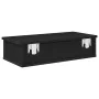 Estante de pared con cajones de madera contrachapada negro | Foro24.es | Tu tienda online para hogar, jardín y más Foro24.es