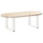 Patas de mesa de centro forma U 2uds acero blanco 40x(30-31) cm | Foro24.es | Tu tienda online para hogar, jardín y más Foro24.es