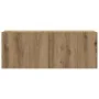 Mueble para TV de pared madera contrachapada artesanal 8 piezas de , Muebles TV - Ref: Foro24-3328954, Precio: 384,33 €, Desc...