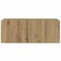 Muebles de TV de pared 4 uds madera ingeniería roble artesanal de , Muebles TV - Ref: Foro24-3328982, Precio: 158,27 €, Descu...