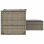 Set de muebles de jardín 4 pzas y cojines ratán sintético gris | Foro24.es | Tu tienda online para hogar, jardín y más Foro24.es