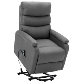 Sillón elevable tela gris claro de , Sillones - Ref: Foro24-321236, Precio: 343,23 €, Descuento: -5%%