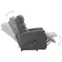 Sillón elevable tela gris claro de , Sillones - Ref: Foro24-321236, Precio: 343,12 €, Descuento: %
