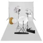 Kit estudio fotográfico lámparas, sombrillas, fondo y reflector | Foro24.es | Tu tienda online para hogar, jardín y más Foro24.es