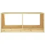 Mesa de centro de madera maciza de abeto 75x50x33,5 cm de , Mesas de centro - Ref: Foro24-809905, Precio: 39,02 €, Descuento:...