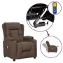 Sillón de masaje elevable tela gris taupé by , Electric massage chairs - Ref: Foro24-3093441, Price: 307,45 €, Discount: -5%%