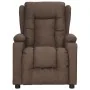Sillón de masaje elevable tela gris taupé by , Electric massage chairs - Ref: Foro24-3093441, Price: 307,45 €, Discount: -5%%