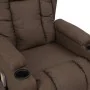 Sillón de masaje elevable tela gris taupé by , Electric massage chairs - Ref: Foro24-3093441, Price: 307,45 €, Discount: -5%%