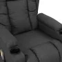 Sillón de masaje elevable tela gris oscuro | Foro24.es | Tu tienda online para hogar, jardín y más Foro24.es