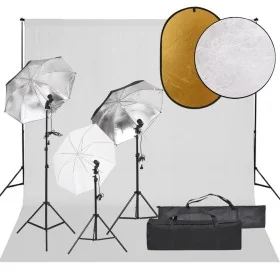 Kit de estudio fotográfico con set de luces