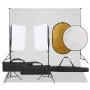 Kit de estudio fotográfico con set de luces, fondo y reflector by , Flashes and studio lighting - Ref: Foro24-3094757, Price:...