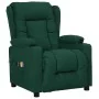 Sillón de masaje eléctrico tela verde oscuro by , Electric massage chairs - Ref: Foro24-3098795, Price: 270,64 €, Discount: -5%%