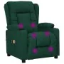 Sillón de masaje eléctrico tela verde oscuro by , Electric massage chairs - Ref: Foro24-3098795, Price: 270,64 €, Discount: -5%%