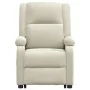 Sillón de masaje elevable terciopelo color crema | Foro24.es | Tu tienda online para hogar, jardín y más Foro24.es