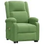 Sillón de masaje elevable terciopelo verde claro | Foro24.es | Tu tienda online para hogar, jardín y más Foro24.es