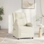 Sillón de masaje eléctrico terciopelo color crema | Foro24.es | Tu tienda online para hogar, jardín y más Foro24.es