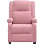 Sillón reclinable eléctrico de terciopelo rosa by , Armchairs - Ref: Foro24-3098397, Price: 218,11 €, Discount: -5%%