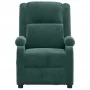 Sillón reclinable eléctrico de terciopelo verde oscuro by , Armchairs - Ref: Foro24-3098395, Price: 218,11 €, Discount: -5%%