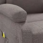 Sillón orejero de masaje de tela gris taupé | Foro24.es | Tu tienda online para hogar, jardín y más Foro24.es
