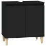 Juego de muebles de baño 3 pzas madera contrachapada negro by , Bathroom furniture - Ref: Foro24-3185582, Price: 181,17 €, Di...