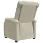 Sillón reclinable terciopelo blanco crema by , Armchairs - Ref: Foro24-342408, Price: 184,26 €, Discount: -5%%