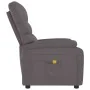 Sillón de masaje de cuero sintético gris by , Electric massage chairs - Ref: Foro24-289692, Price: 240,31 €, Discount: %