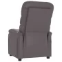 Sillón de masaje de cuero sintético gris by , Electric massage chairs - Ref: Foro24-289692, Price: 240,31 €, Discount: %